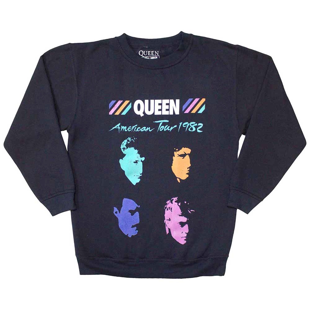 Queen - American Tour 1982 Sweater/trui - Blauw